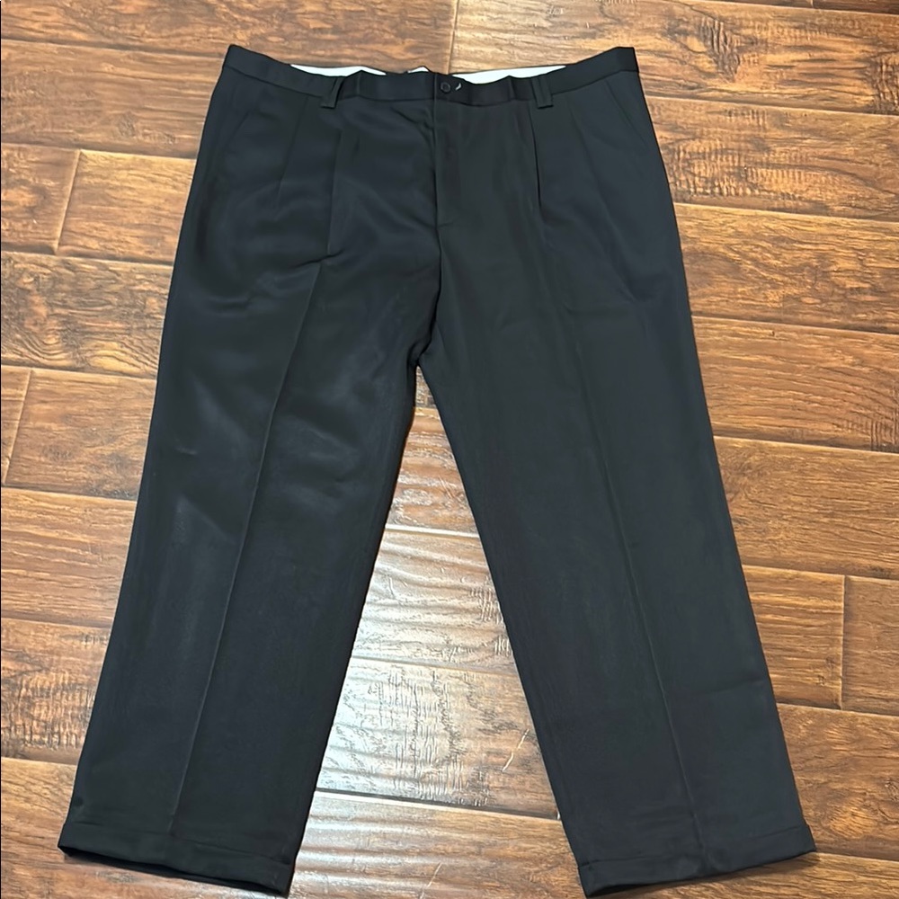 Wayne Men Black Dress Pants